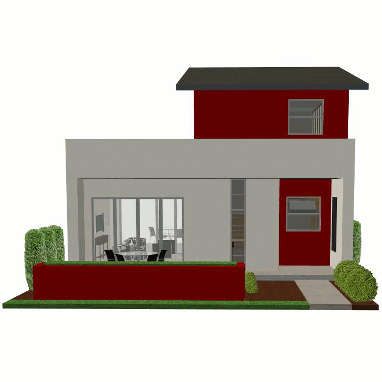 Contemporary Small House Plan | 61custom | Contemporary & Modern House