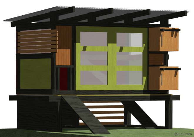  Modern Chicken Coop | 61custom | Contemporary &amp; Modern House Plans