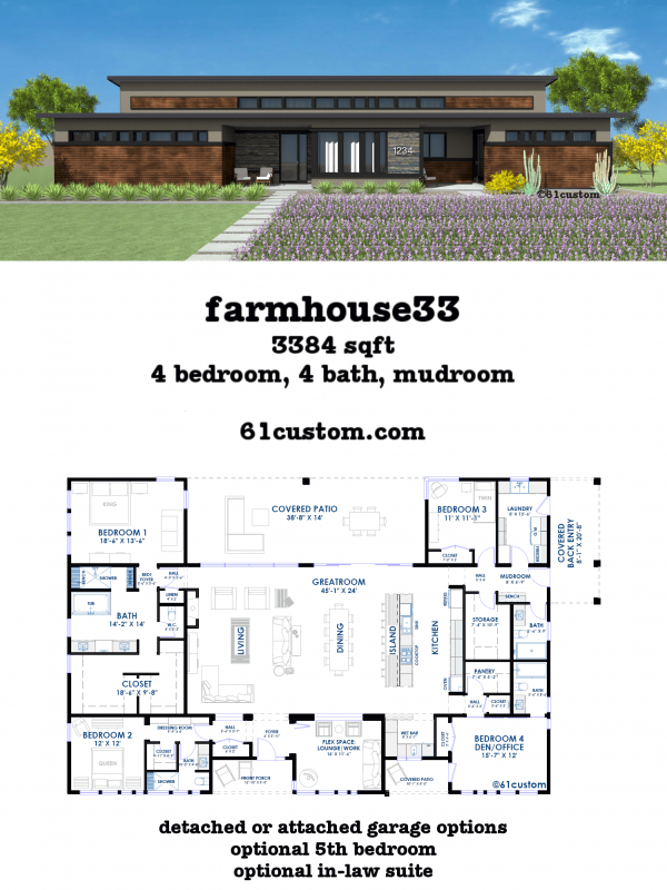 farmhouse33-modern farmhouse plan | 61custom | Contemporary & Modern