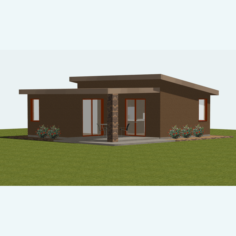 Small House Plan, Small Guest House Plan