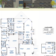 courtyard60 Luxury Modern House Plan | 61custom | Contemporary & Modern ...