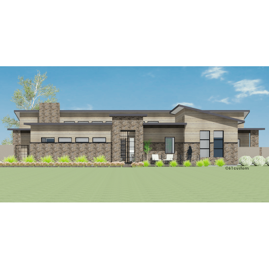  Modern  Courtyard  House  Plan  61custom Contemporary  