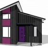 studio500 tiny house plan | 61custom